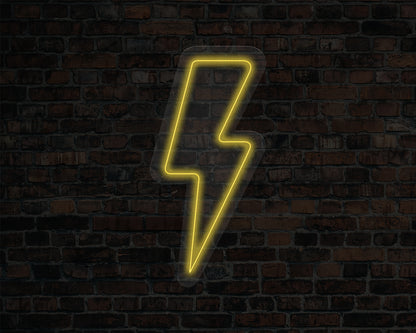 Lightning Strike LED Neon Sign