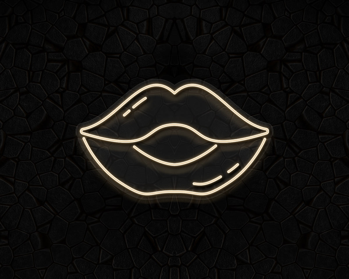 Lips Neon Sign