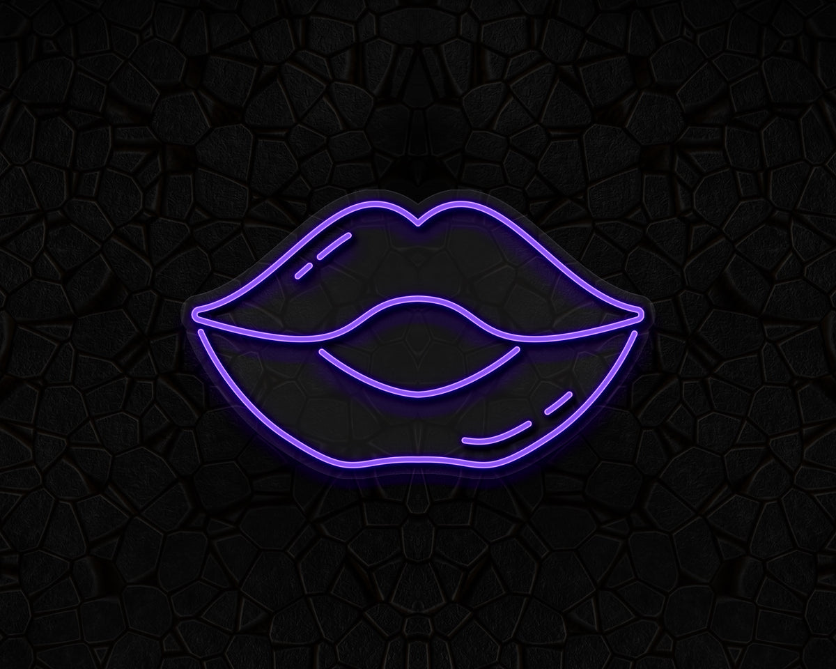 Lips Neon Sign