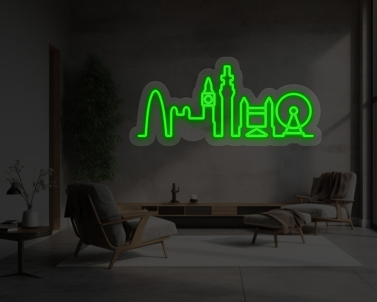 London City Neon Sign