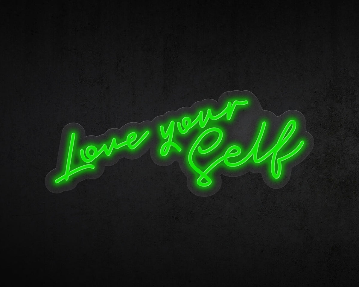 Love Yourself Neon Sign
