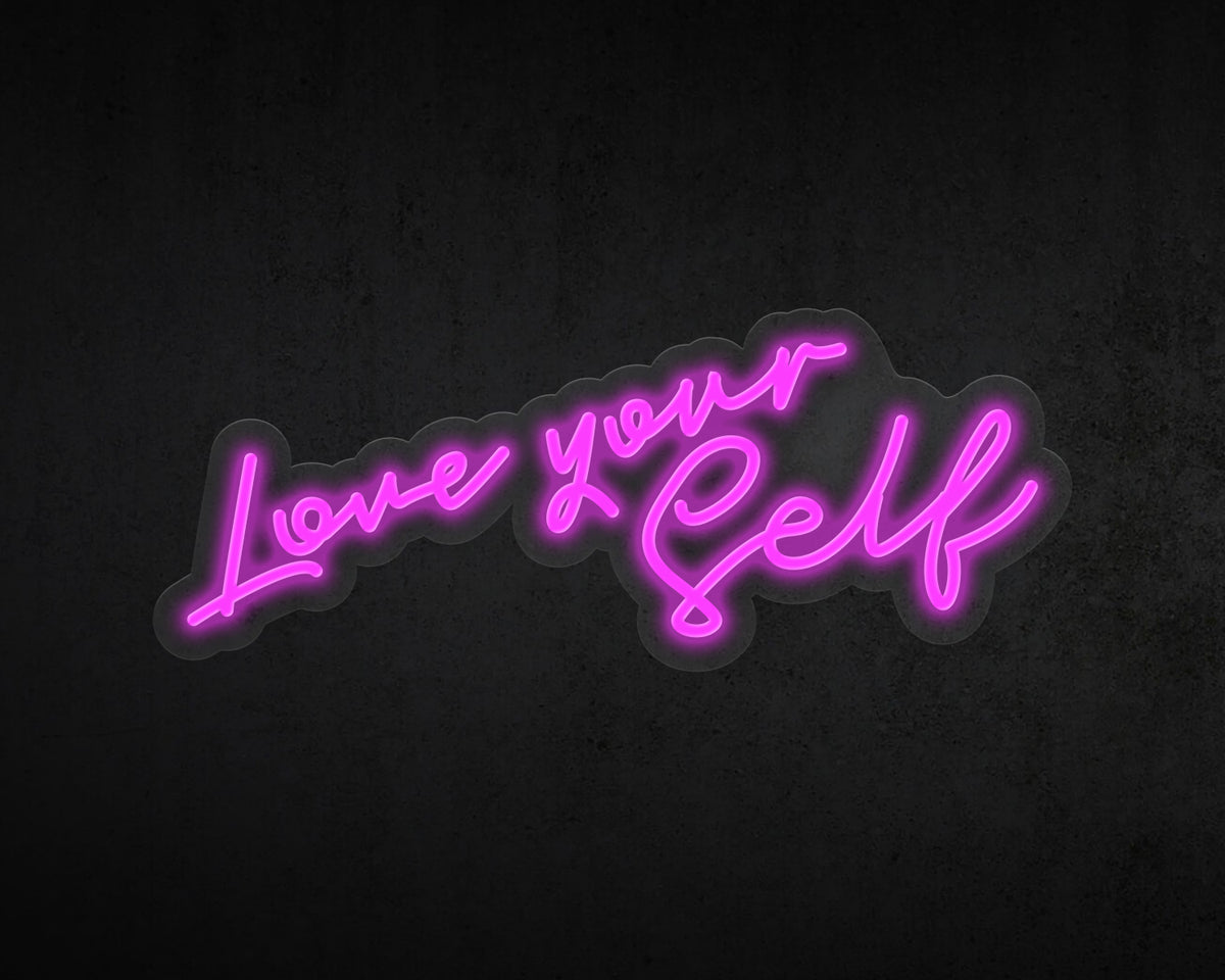 Love Yourself Neon Sign