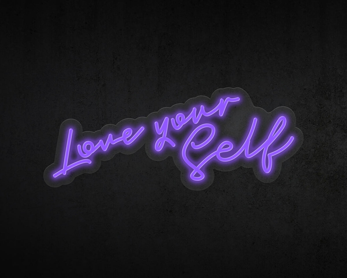 Love Yourself Neon Sign