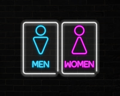Men And Women Neon Sign