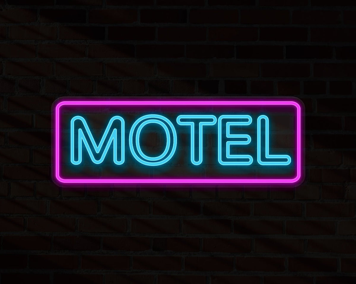 Motel Neon Sign