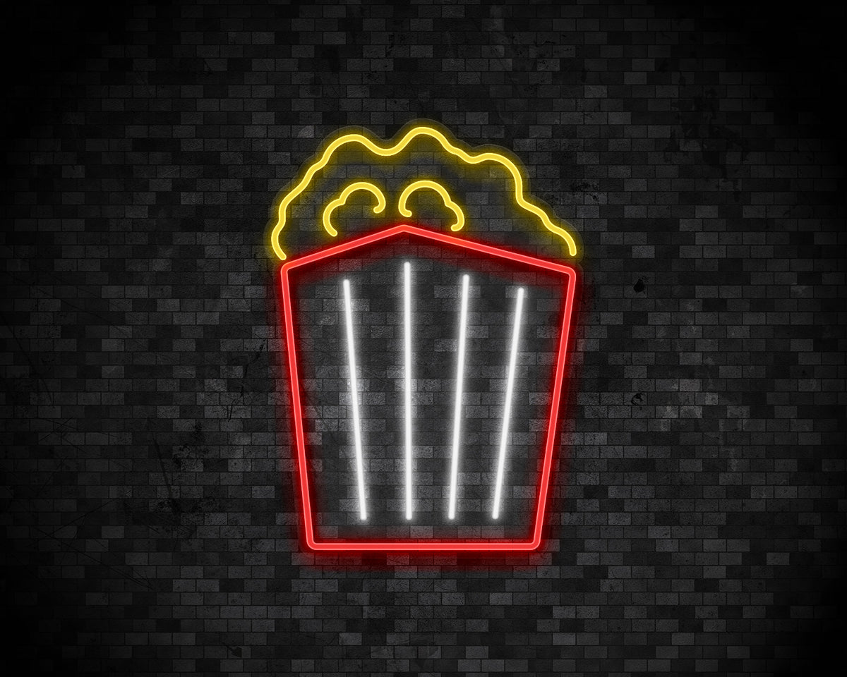 Popcorn Neon Sign
