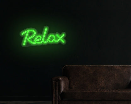 Relax Neon Sign