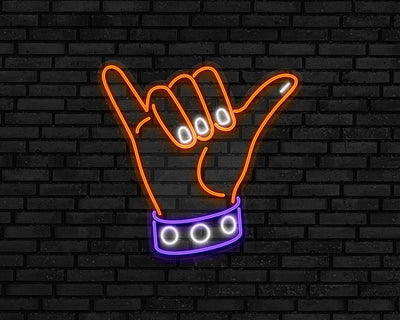 Shaka Neon Sign