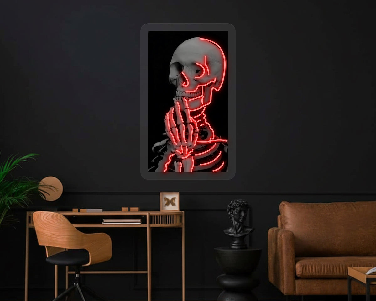 Skeleton Neon Sign