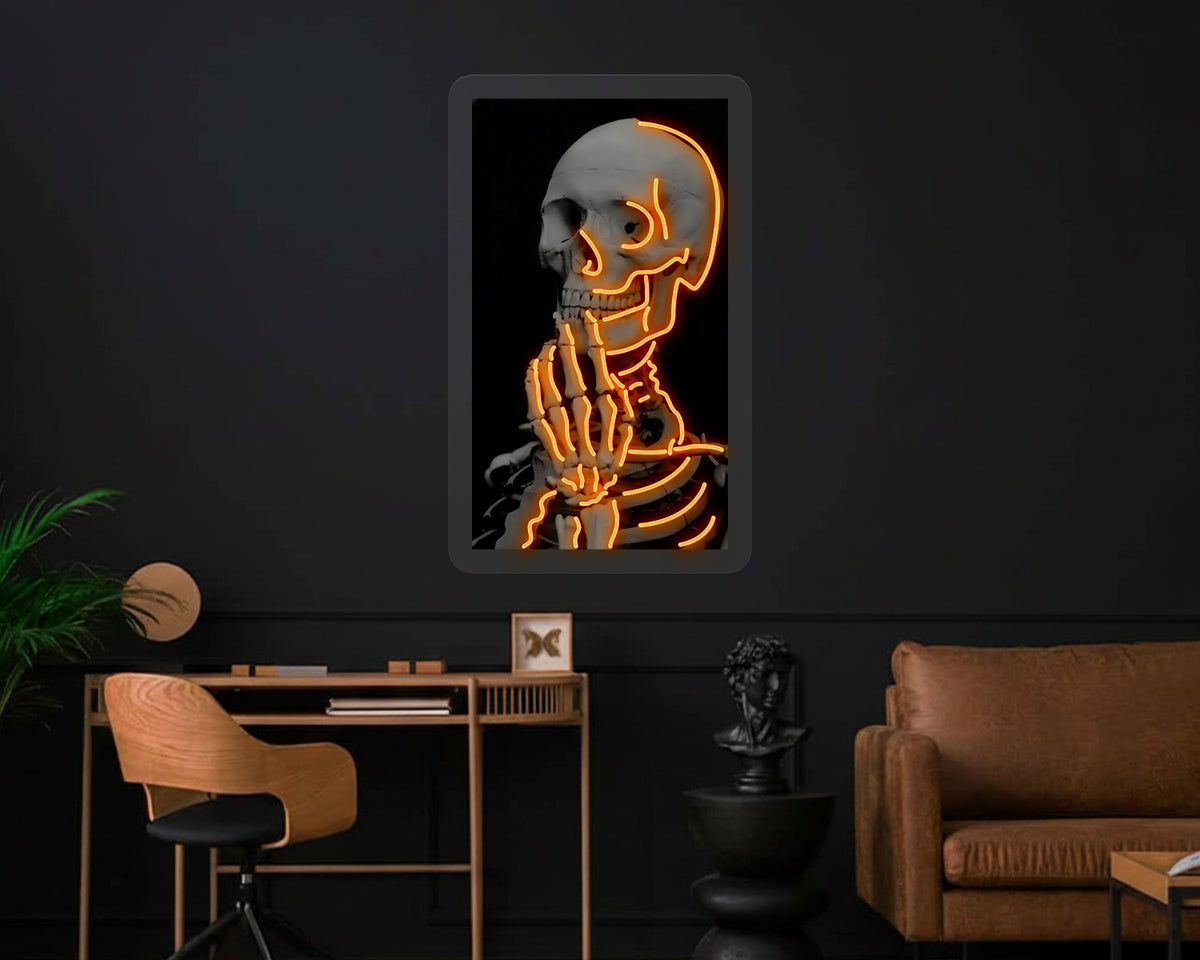 Skeleton Neon Sign