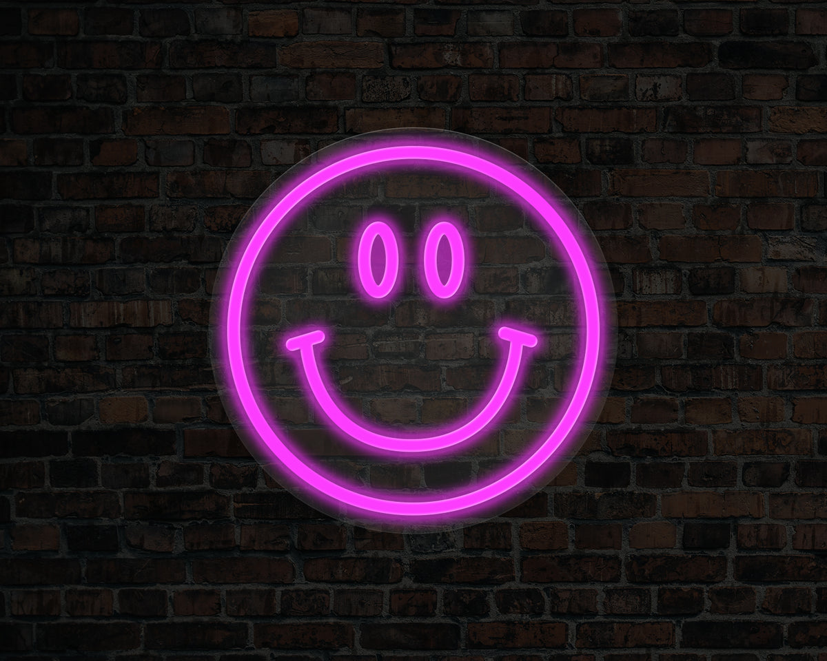 Smiley Face Neon sign