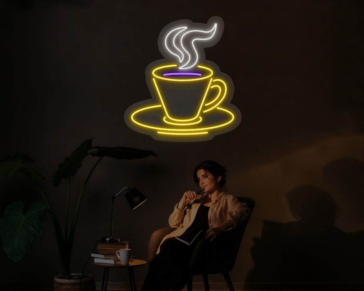 Tea Cup Neon Sign
