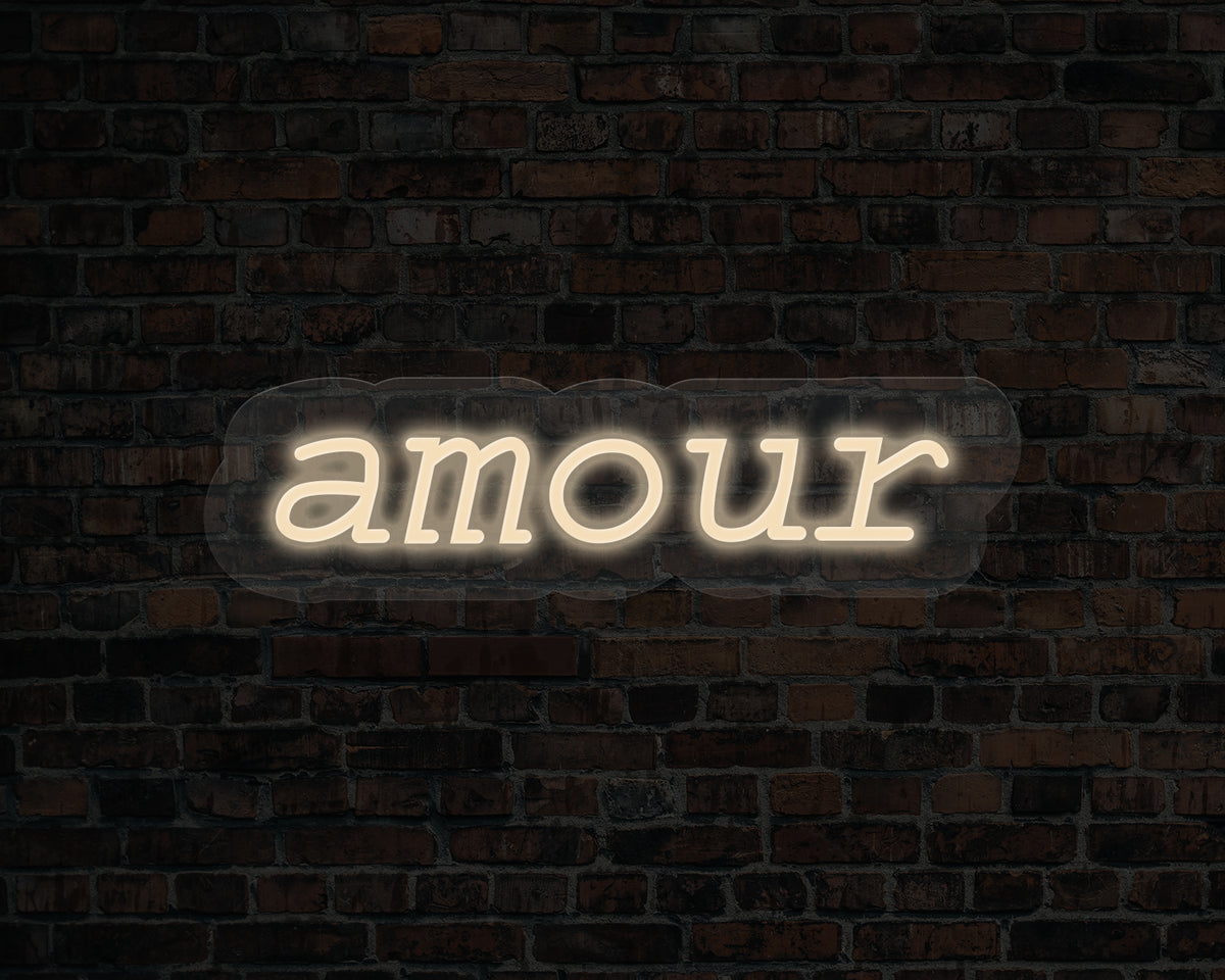 amour Neon Sign