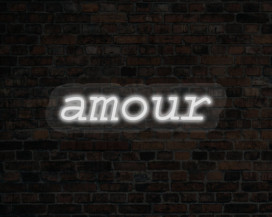 amour Neon Sign