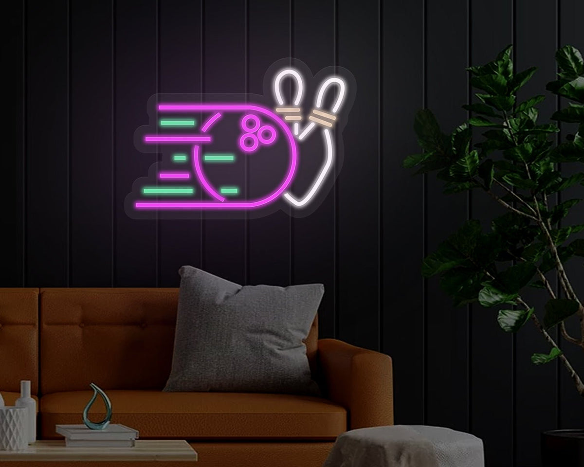 Bowling Neon Sign