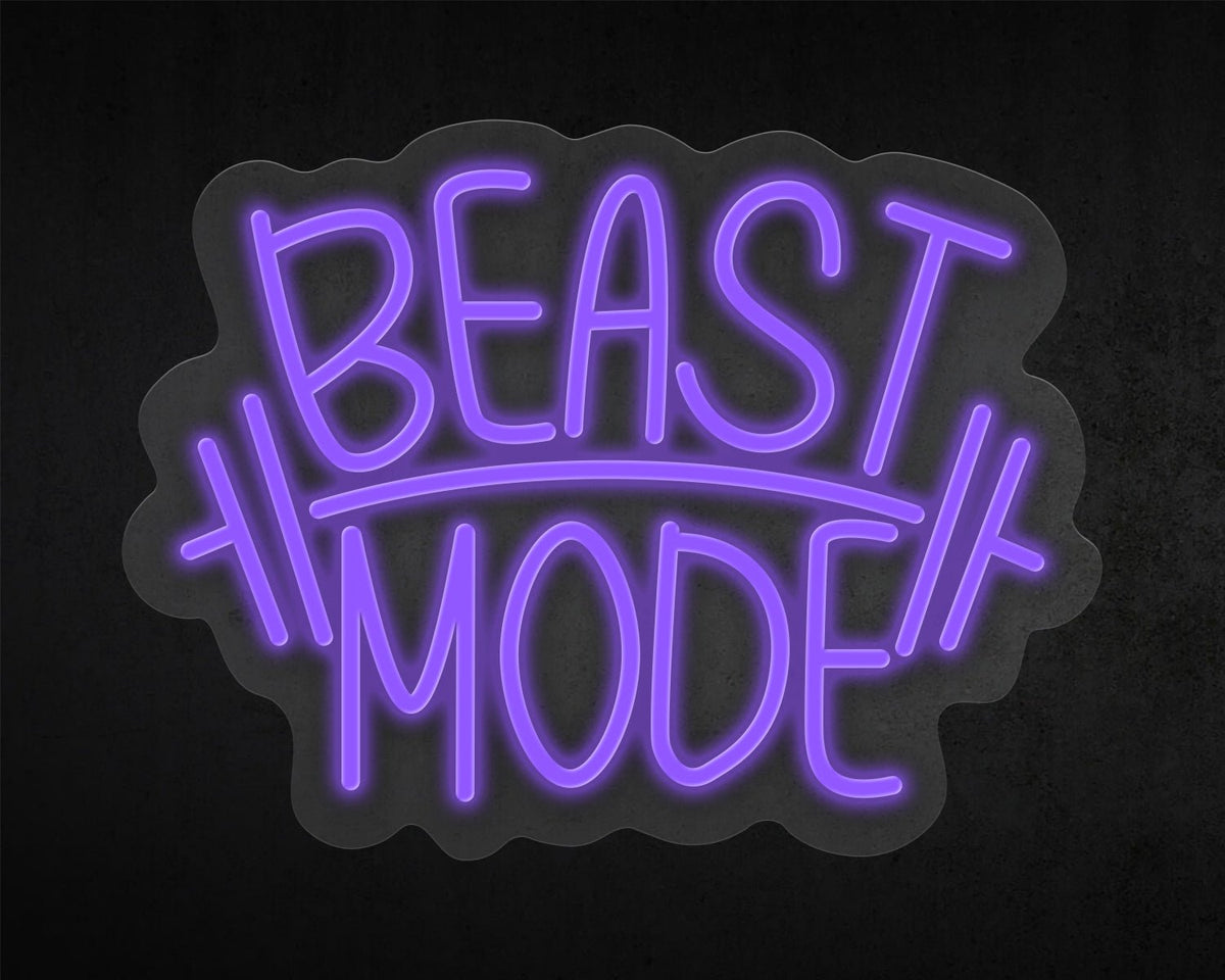 Beast Mode Neon Sign