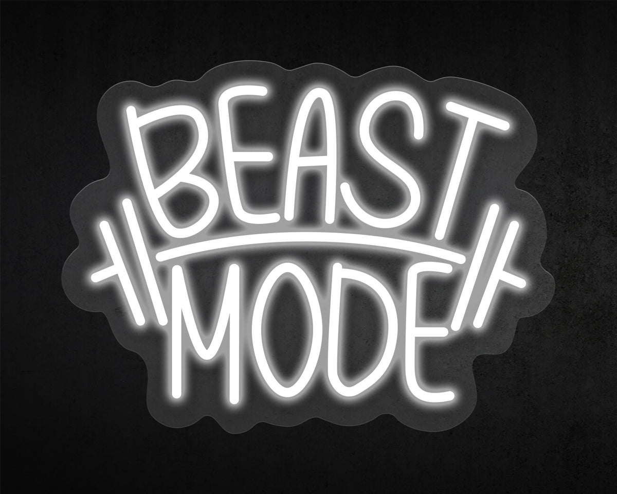Beast Mode Neon Sign