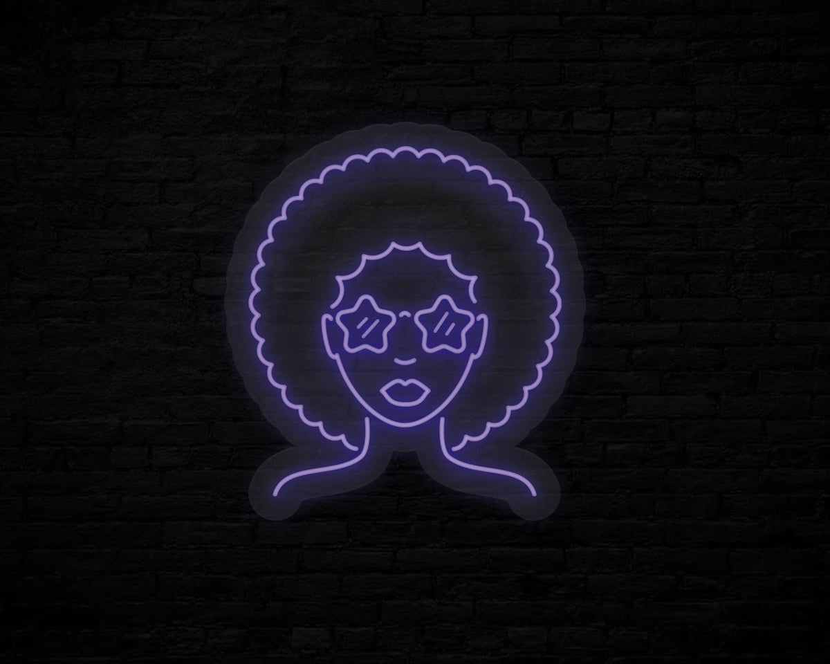 Beauty Girl Neon Sign