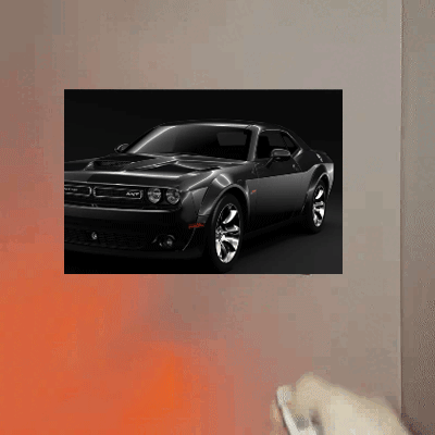 Dodge Challenger Demon Neon Sign