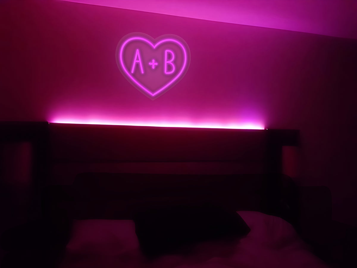 Custom Love Heart Neon Sign