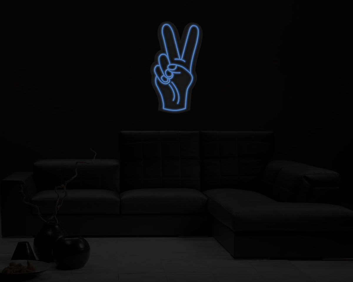 Peace Neon Sign