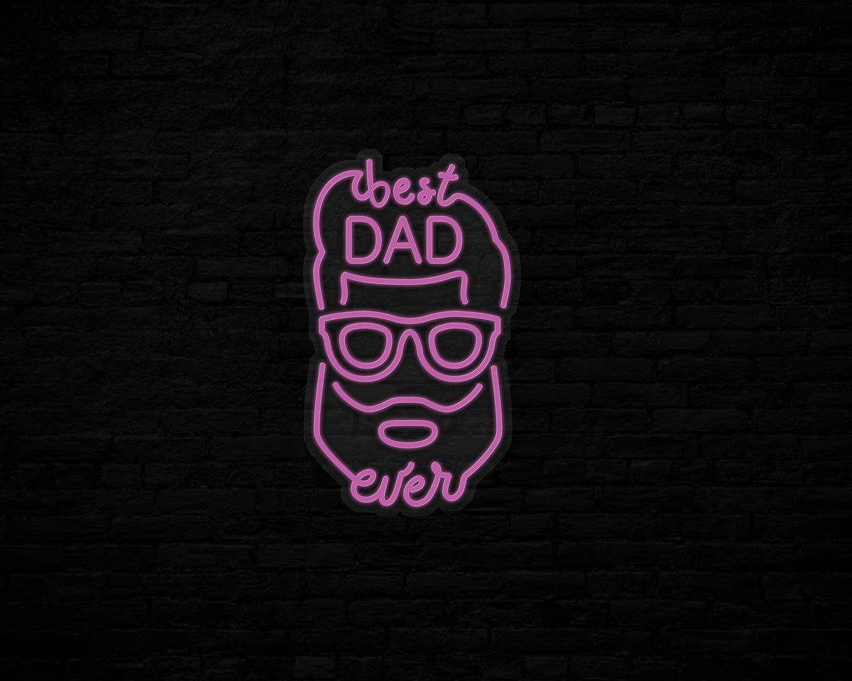 Super Dad Neon Sign