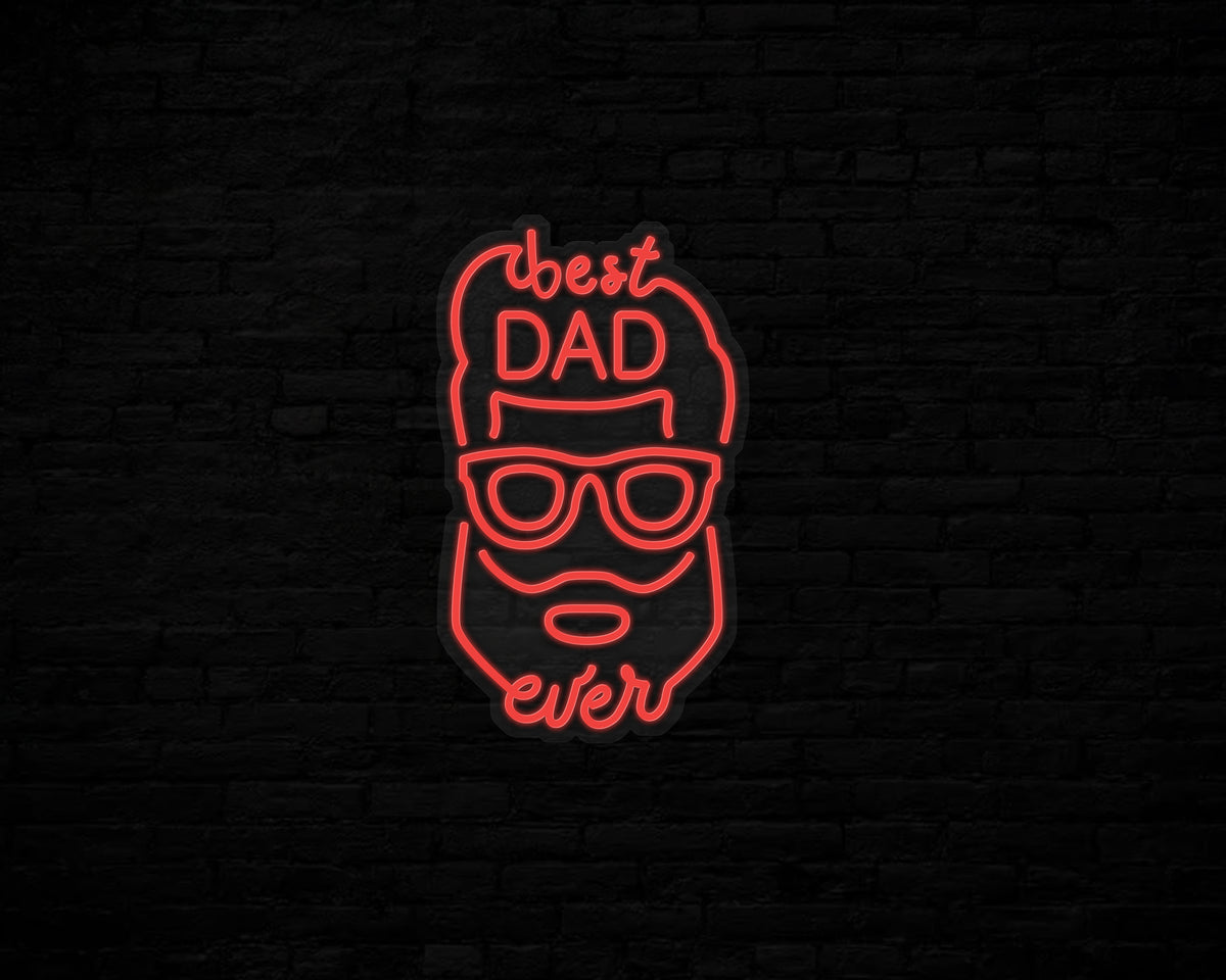 Super Dad Neon Sign