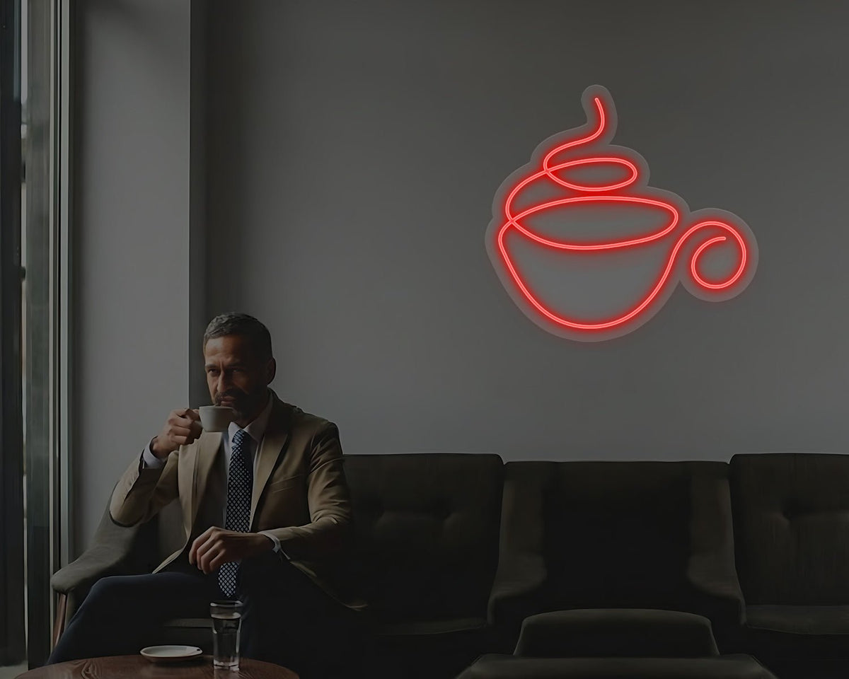 Tea Mug Neon Sign