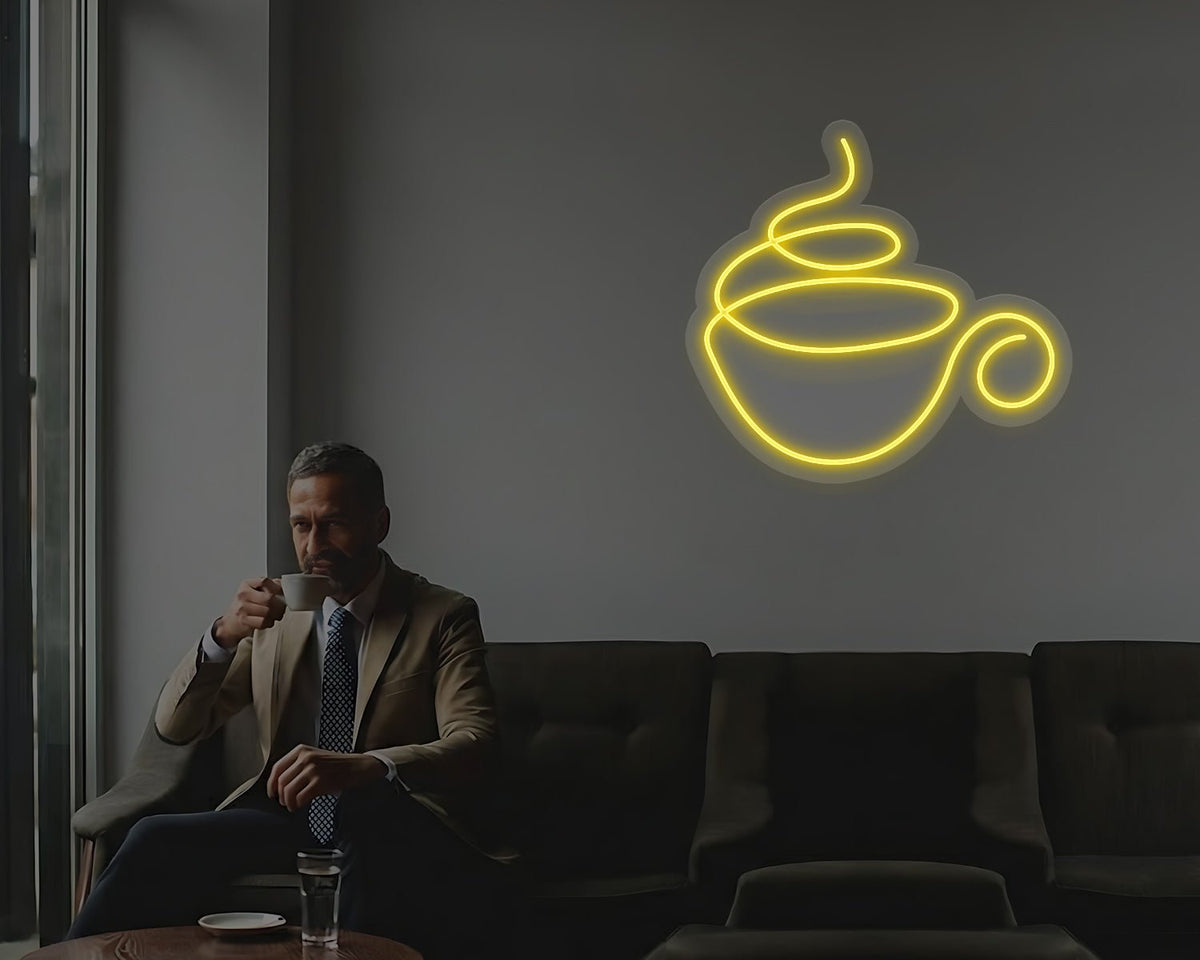Tea Mug Neon Sign