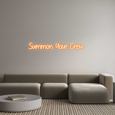 Custom Name Neon Sign Summon Your Cre...